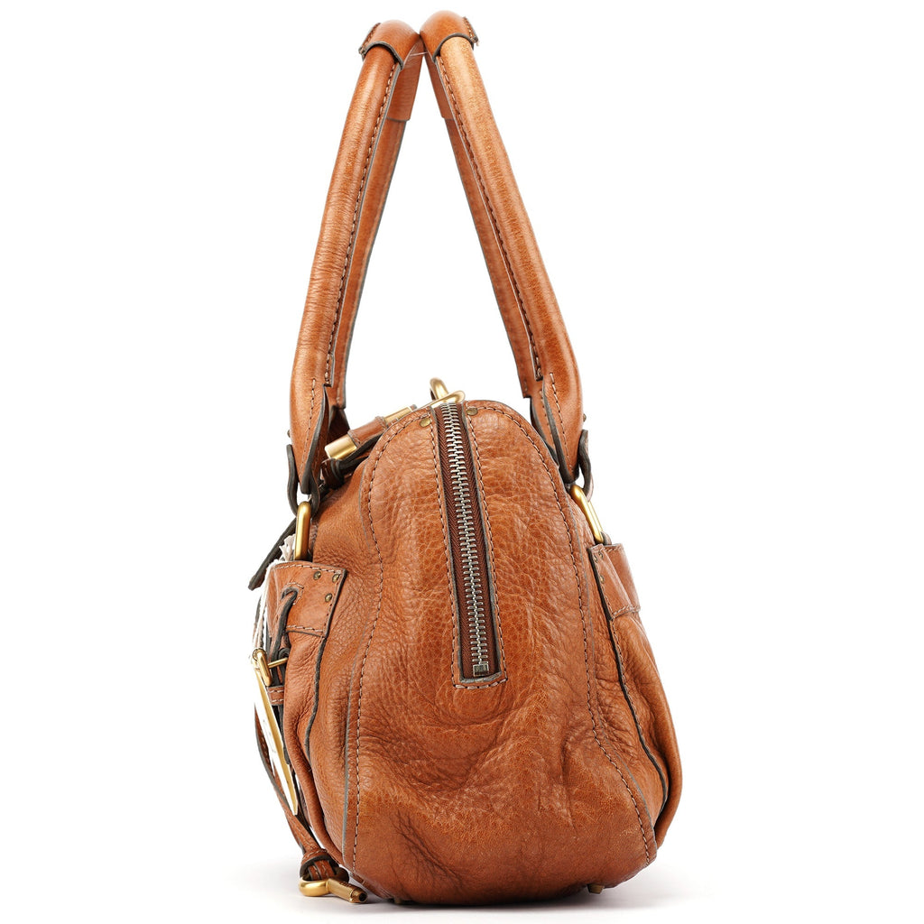 Brown Leather Paddington Tote Bag