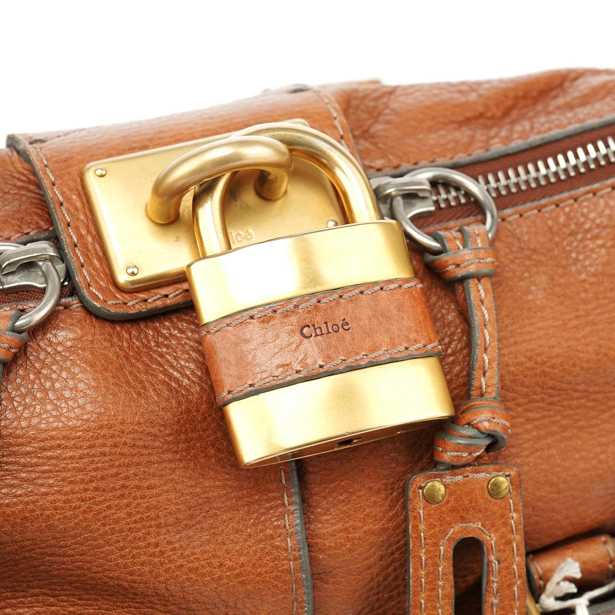 Brown Leather Paddington Tote Bag