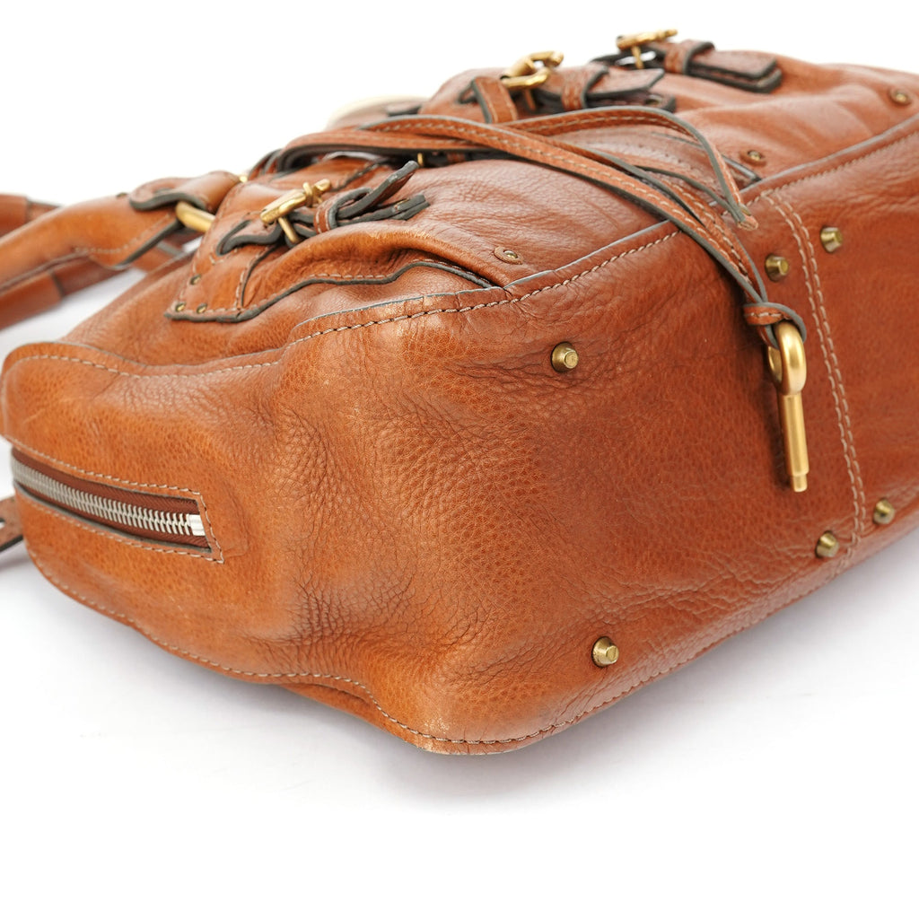Brown Leather Paddington Tote Bag