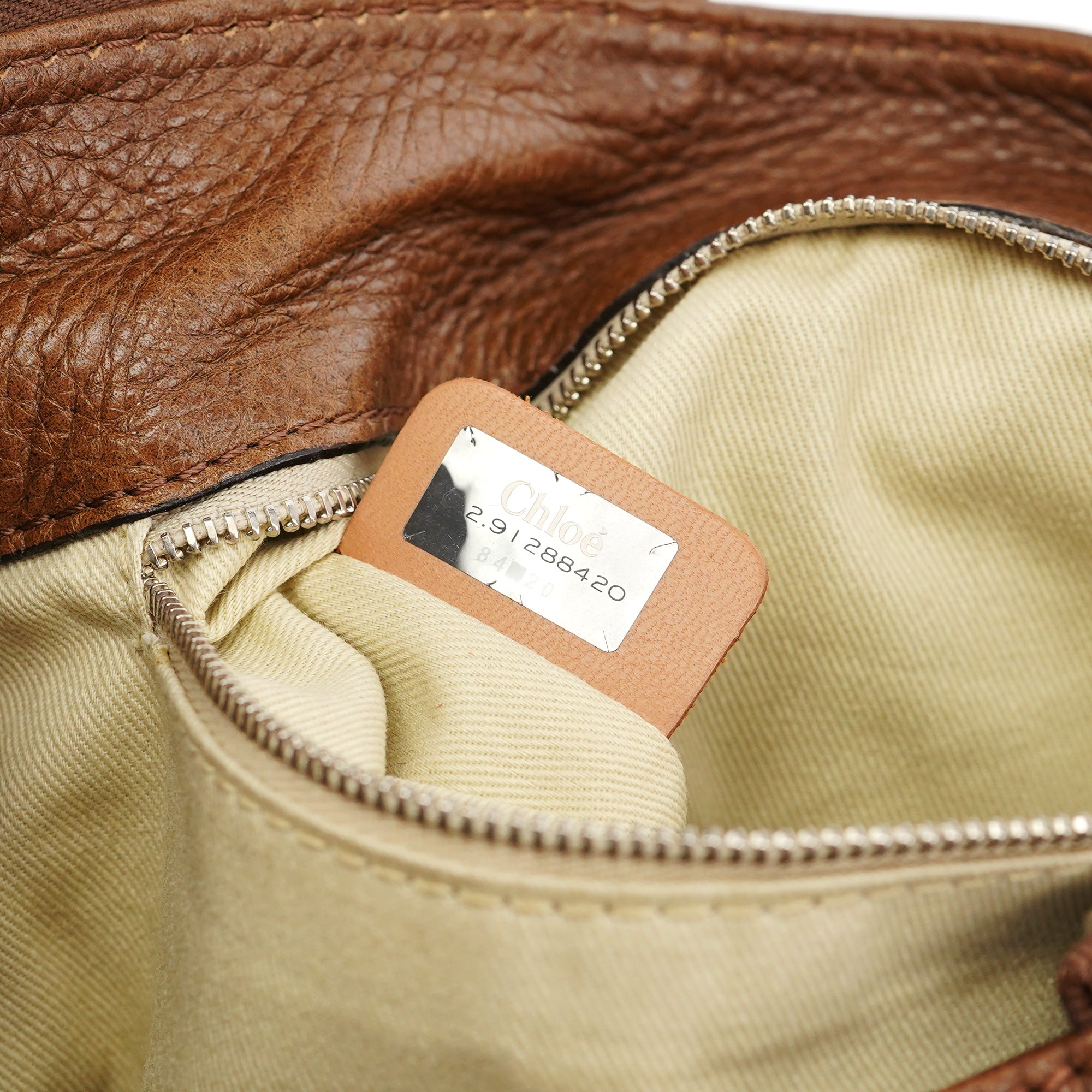 Brown Leather Paddington Tote Bag