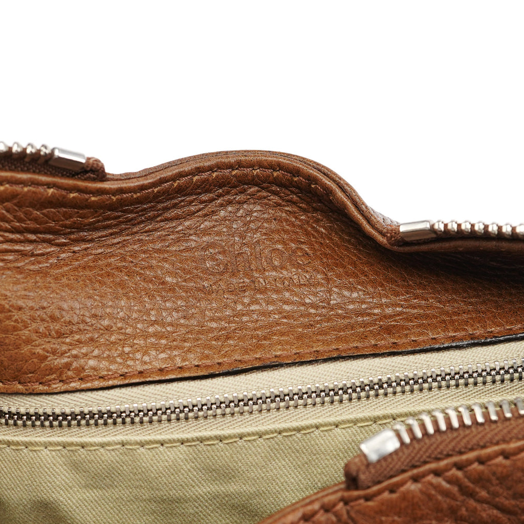 Brown Leather Paddington Tote Bag