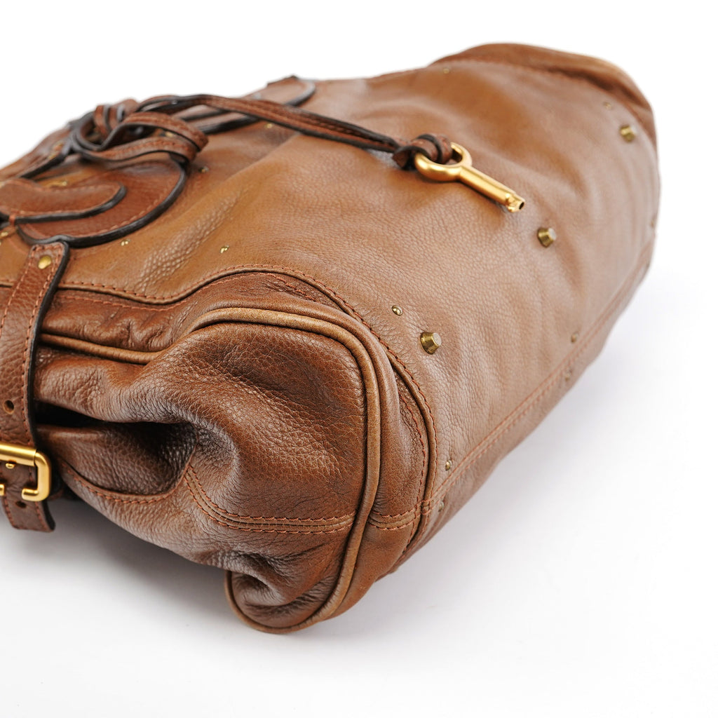 Brown Leather Paddington Tote Bag
