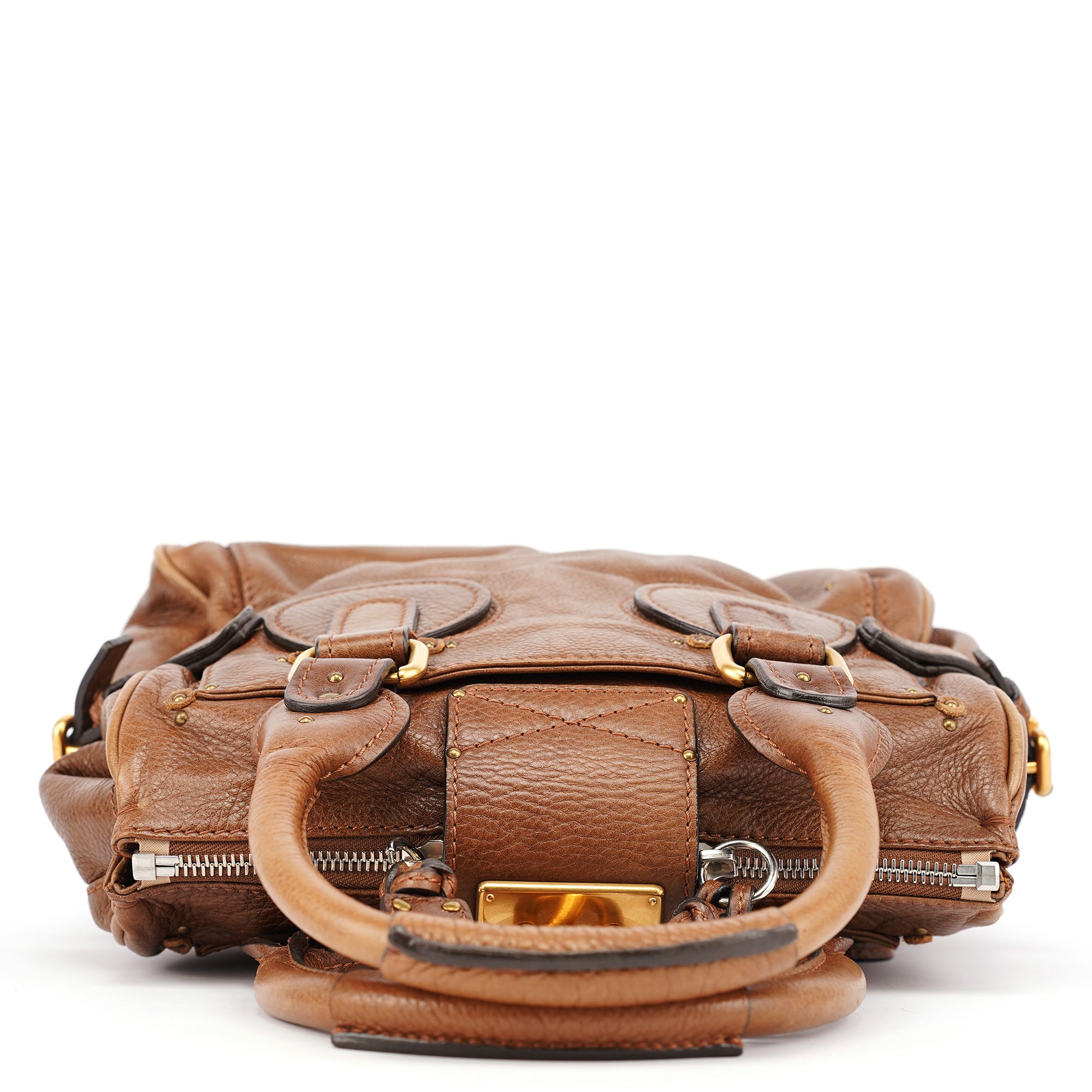 Brown Leather Paddington Tote Bag