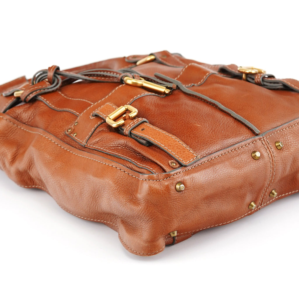 Brown Leather Paddington Tote Bag