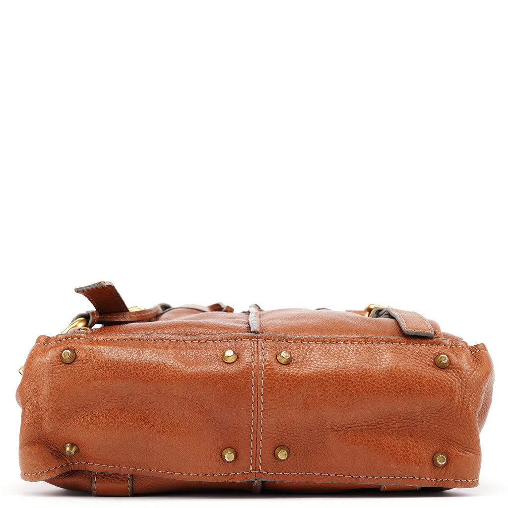 Brown Leather Paddington Tote Bag