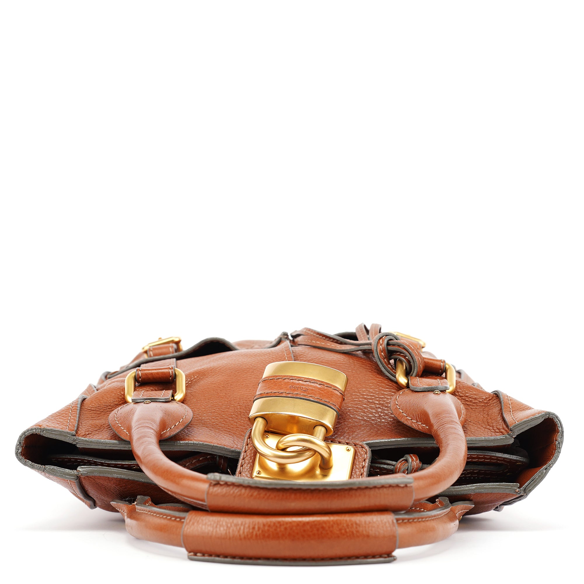 Brown Leather Paddington Tote Bag