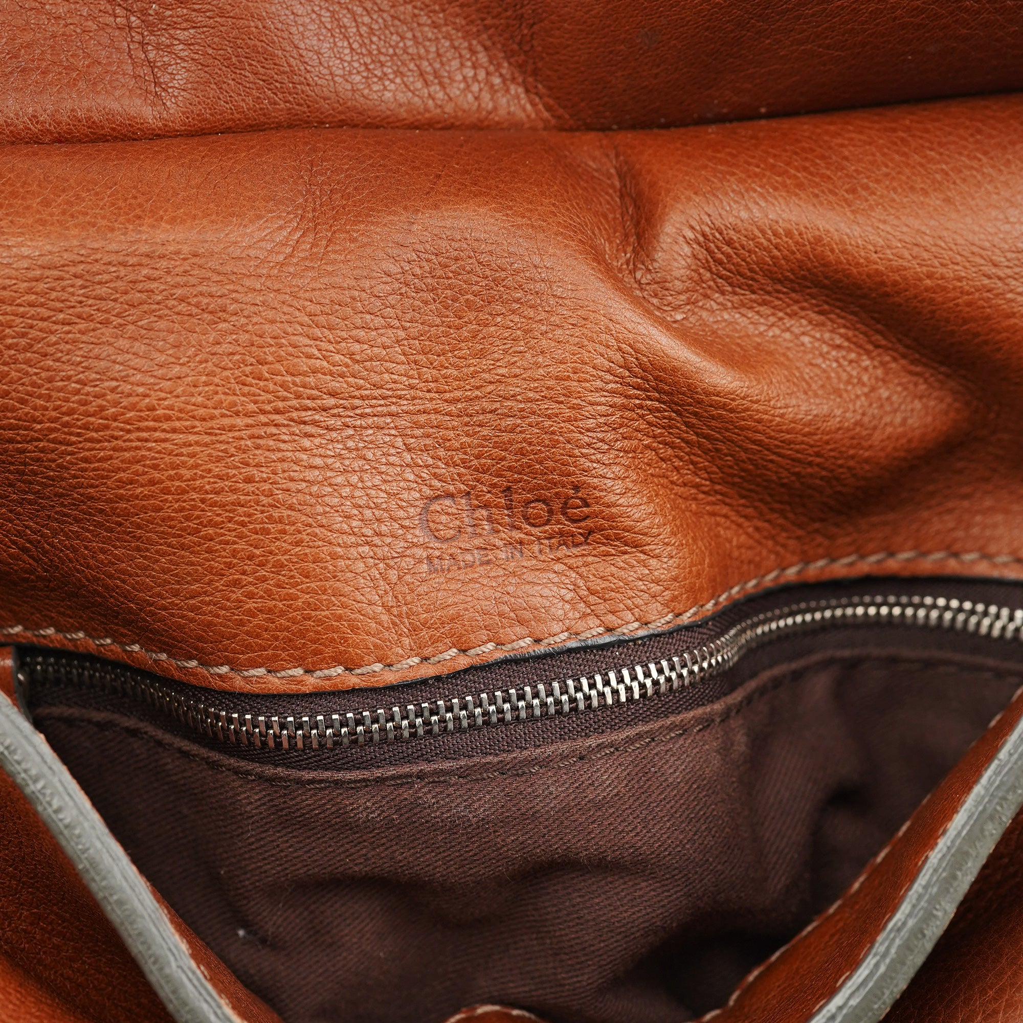 Brown Leather Paddington Tote Bag