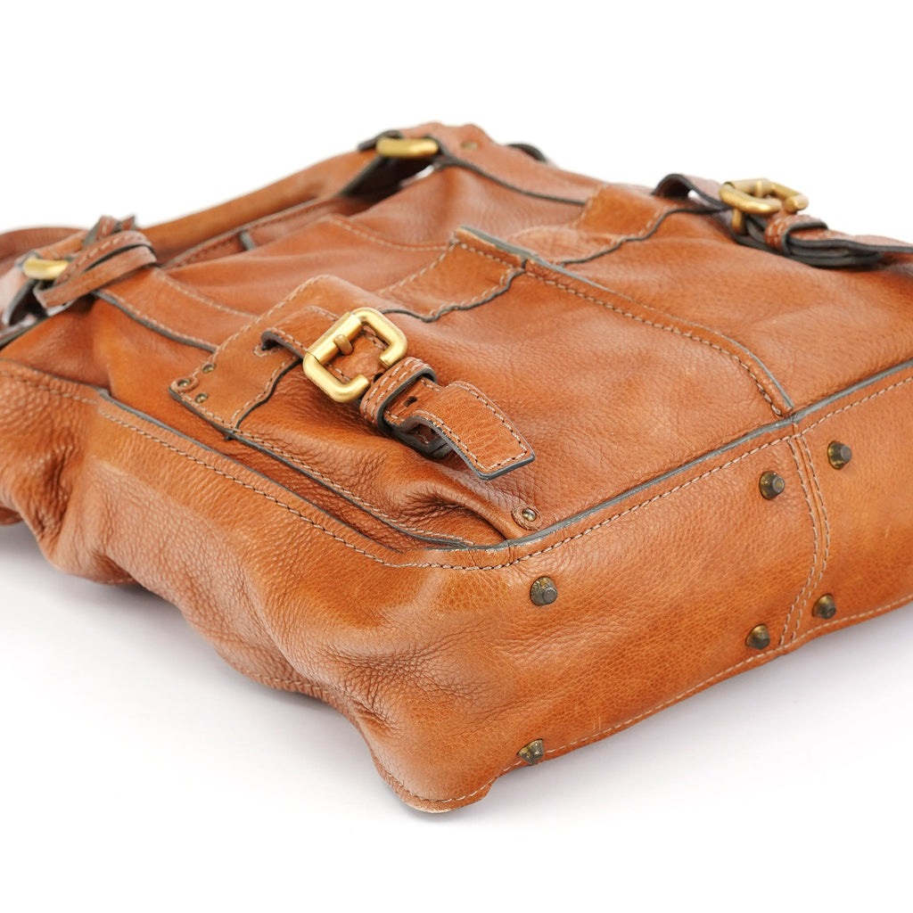 Brown Leather Paddington Tote Bag