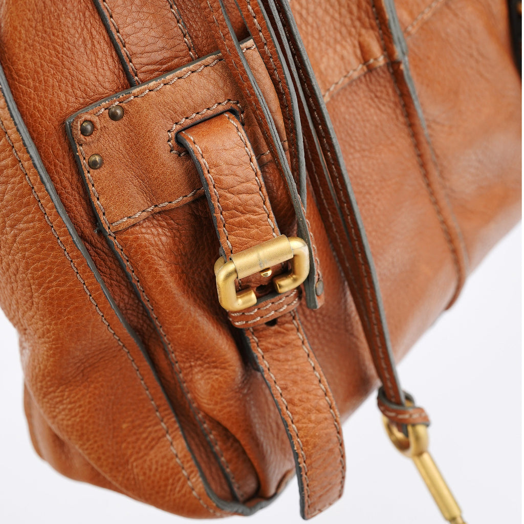 Brown Leather Paddington Tote Bag