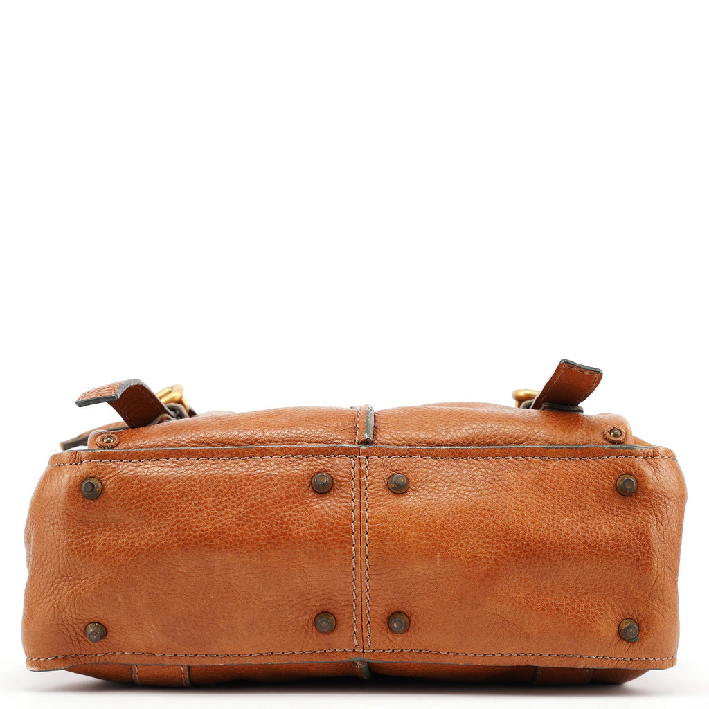 Brown Leather Paddington Tote Bag