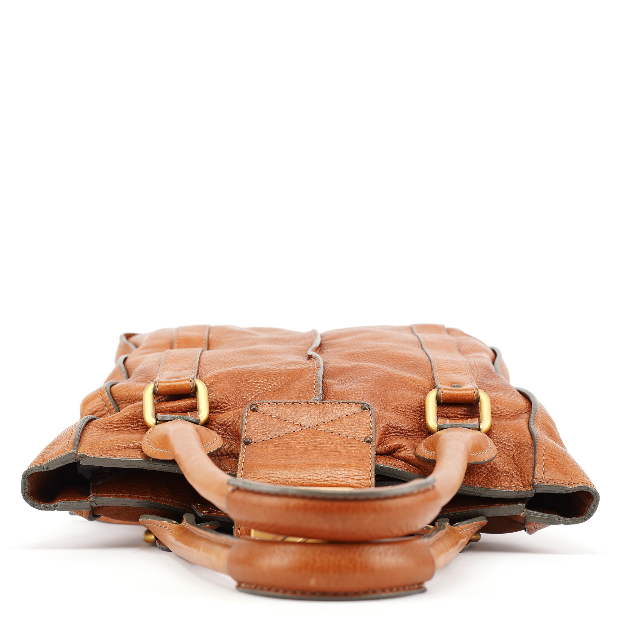 Brown Leather Paddington Tote Bag