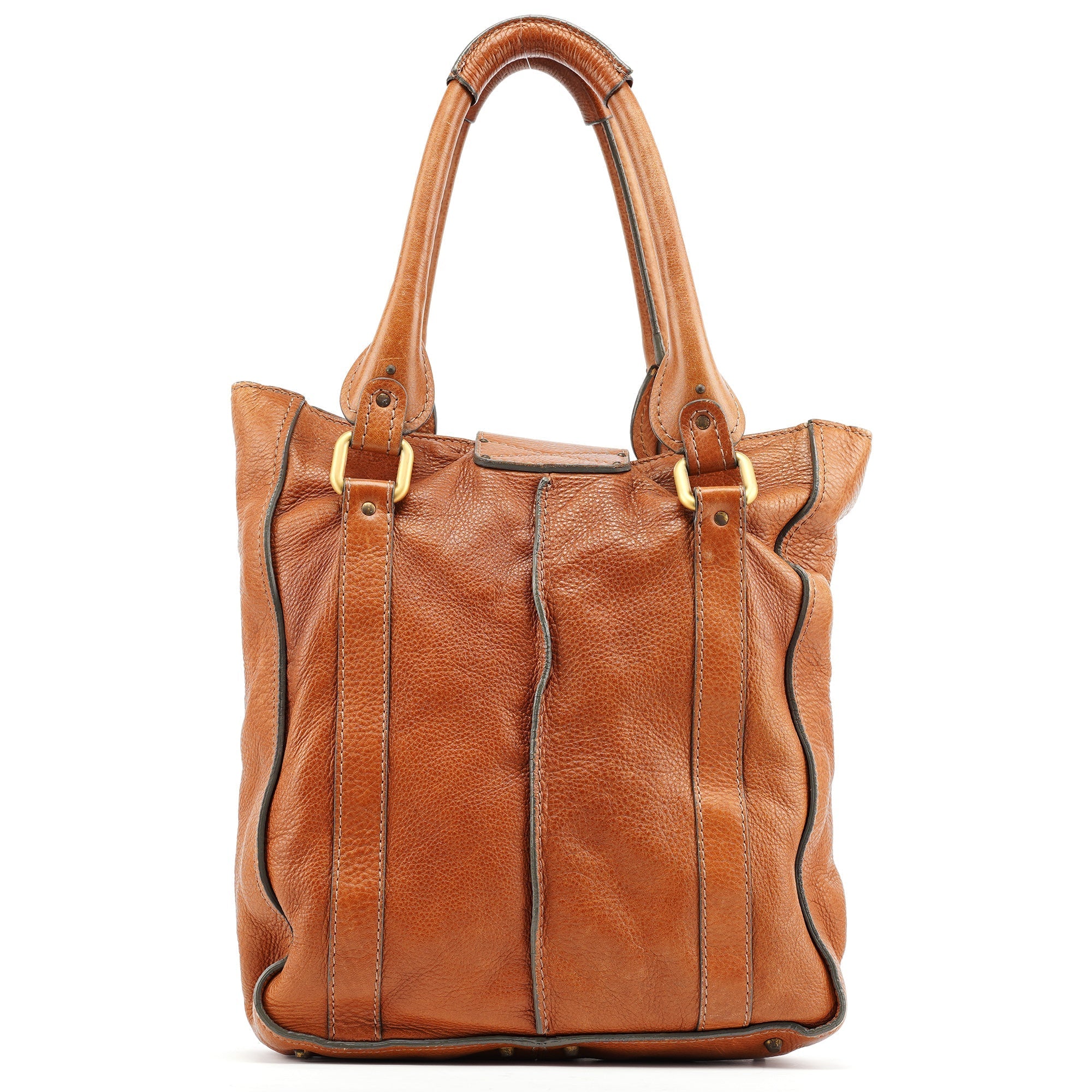 Brown Leather Paddington Tote Bag