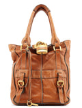 Brown Leather Paddington Tote Bag