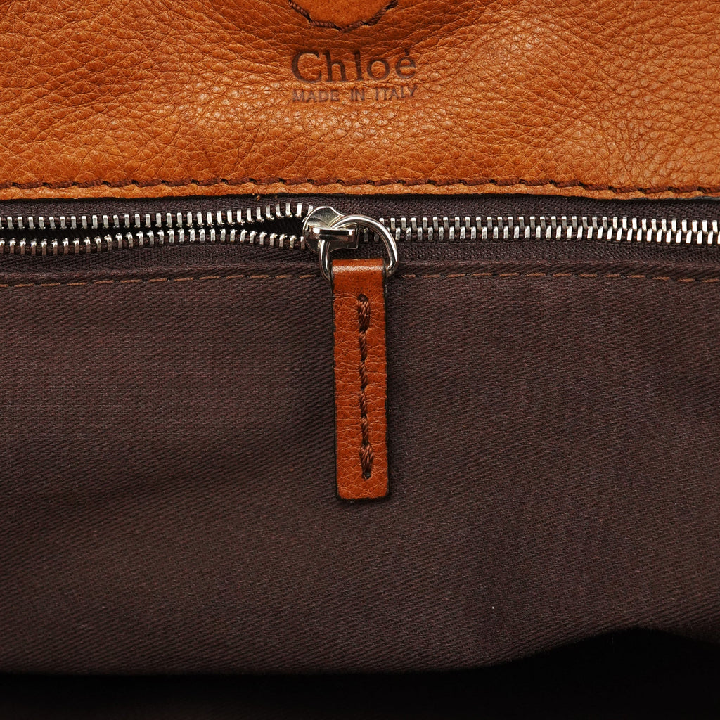 Brown Leather Paddington Tote Bag