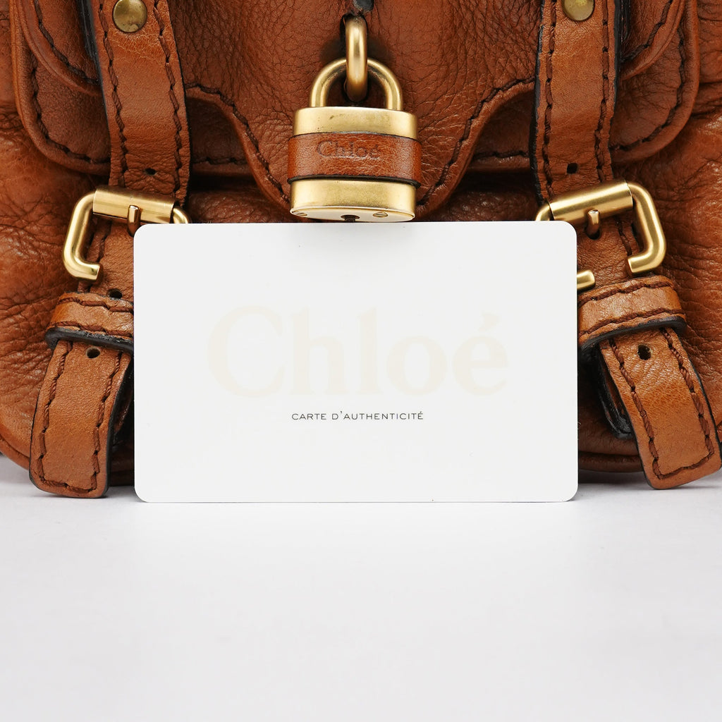 Brown Leather Paddington Tote Bag