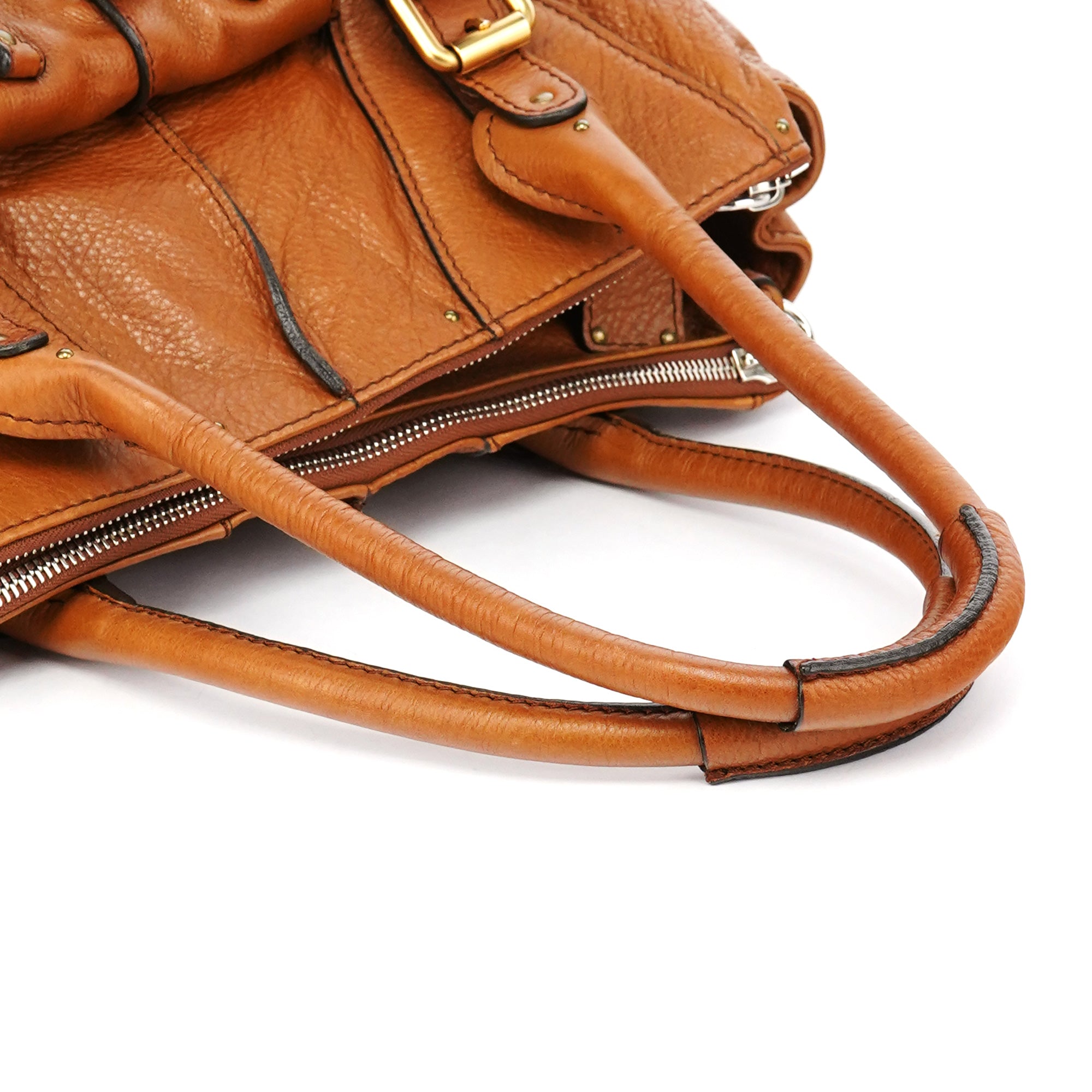 Brown Leather Paddington Tote Bag
