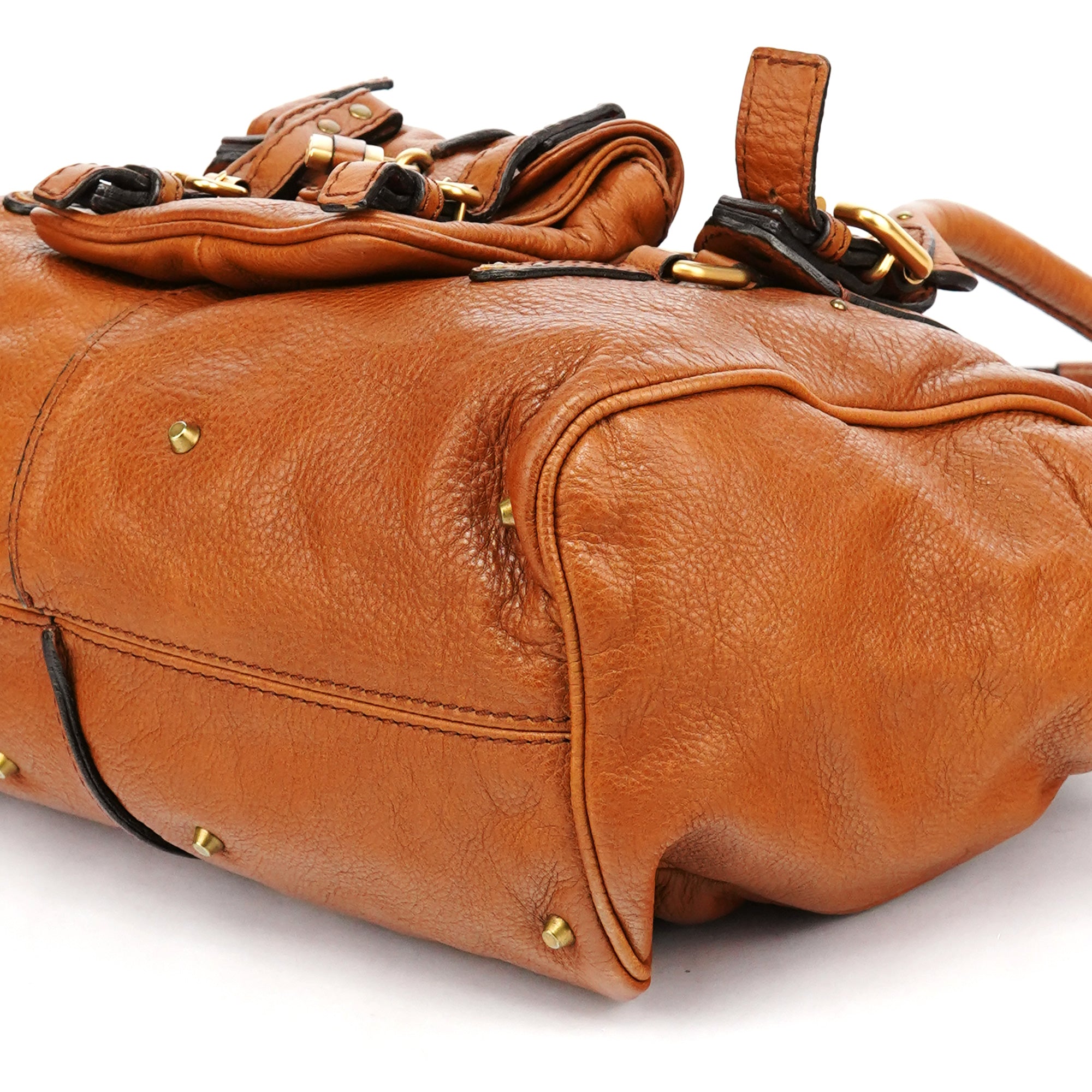 Brown Leather Paddington Tote Bag