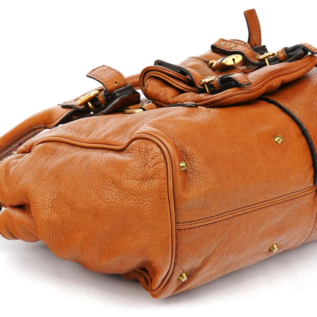 Brown Leather Paddington Tote Bag