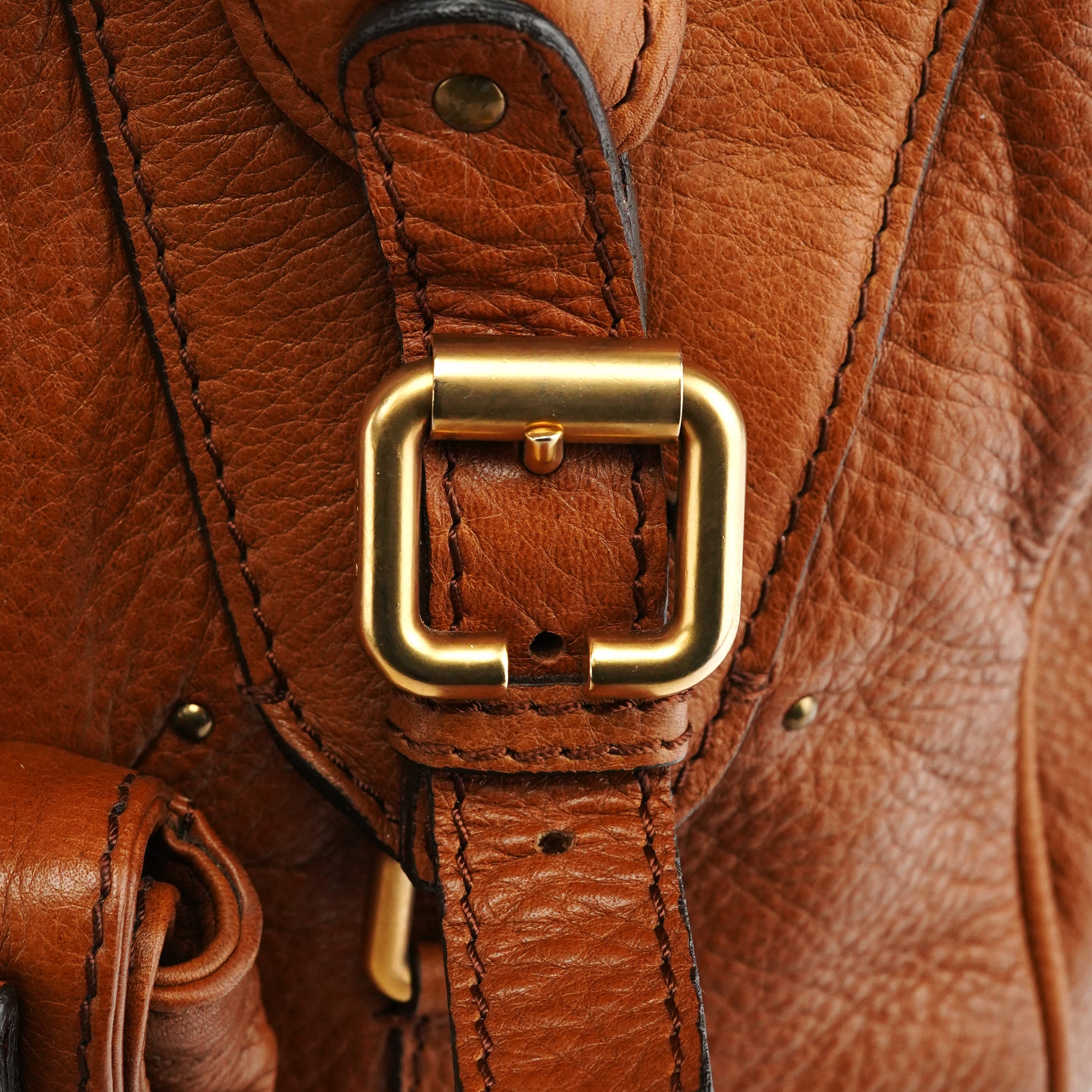 Brown Leather Paddington Tote Bag