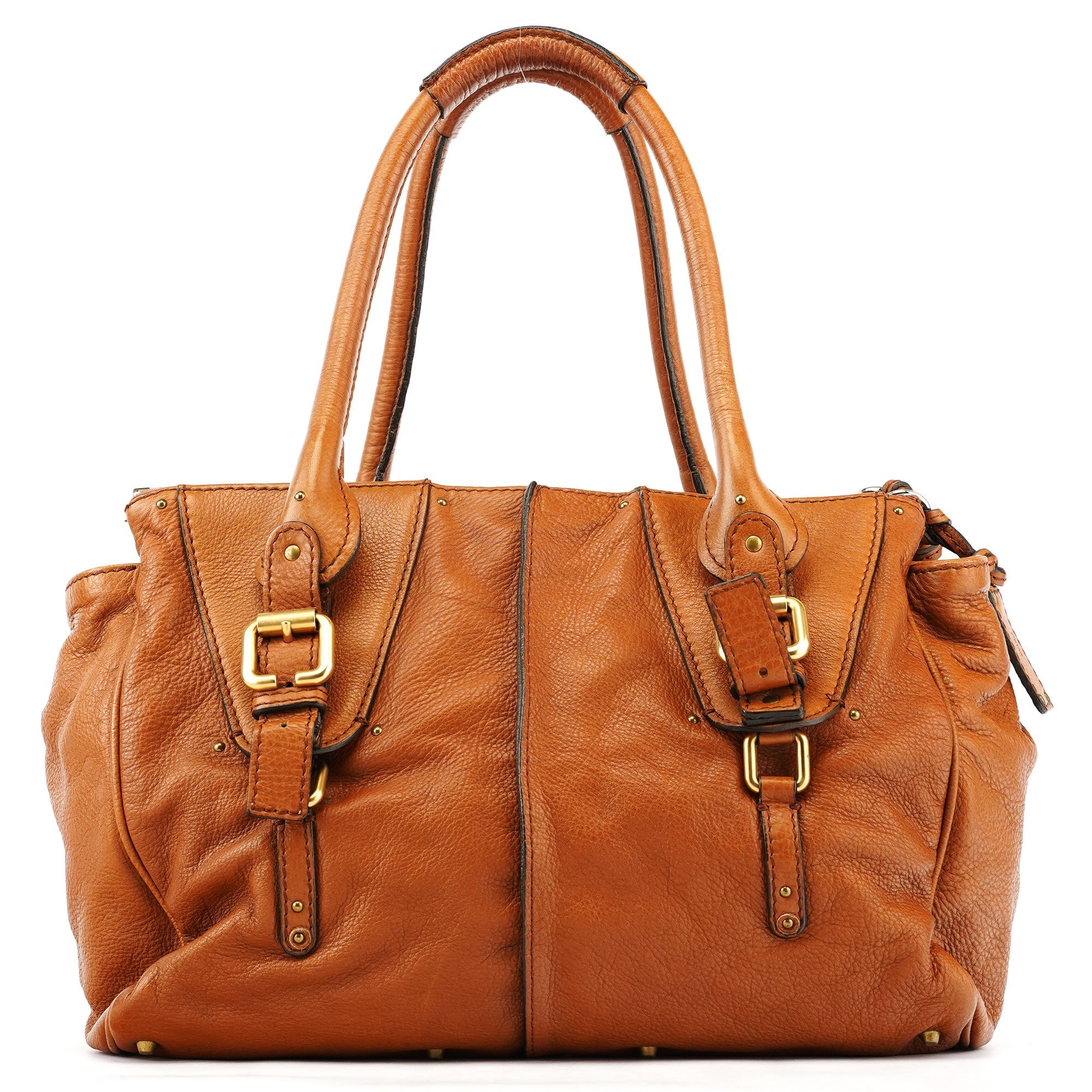 Brown Leather Paddington Tote Bag