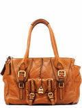 Brown Leather Paddington Tote Bag