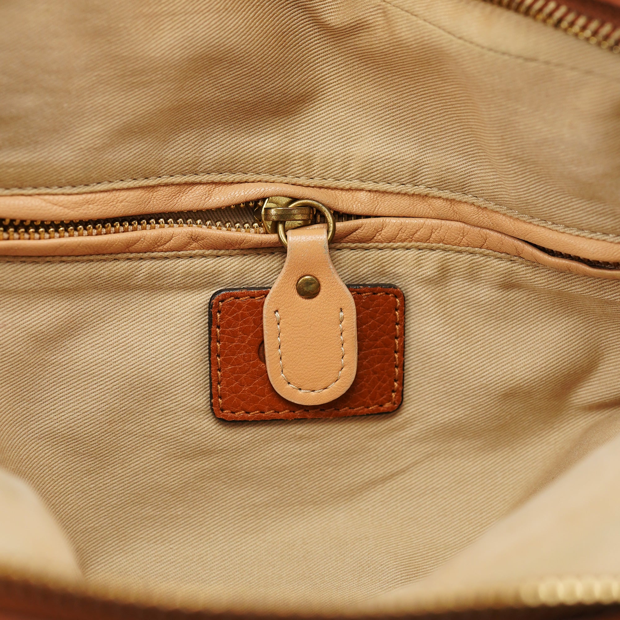 Brown Leather Paraty 2-Way Bag
