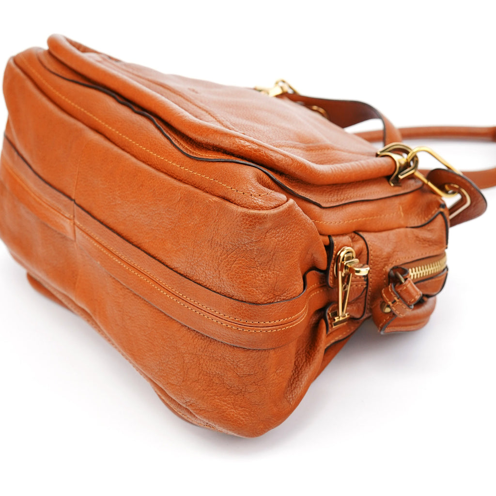 Brown Leather Paraty 2-Way Bag