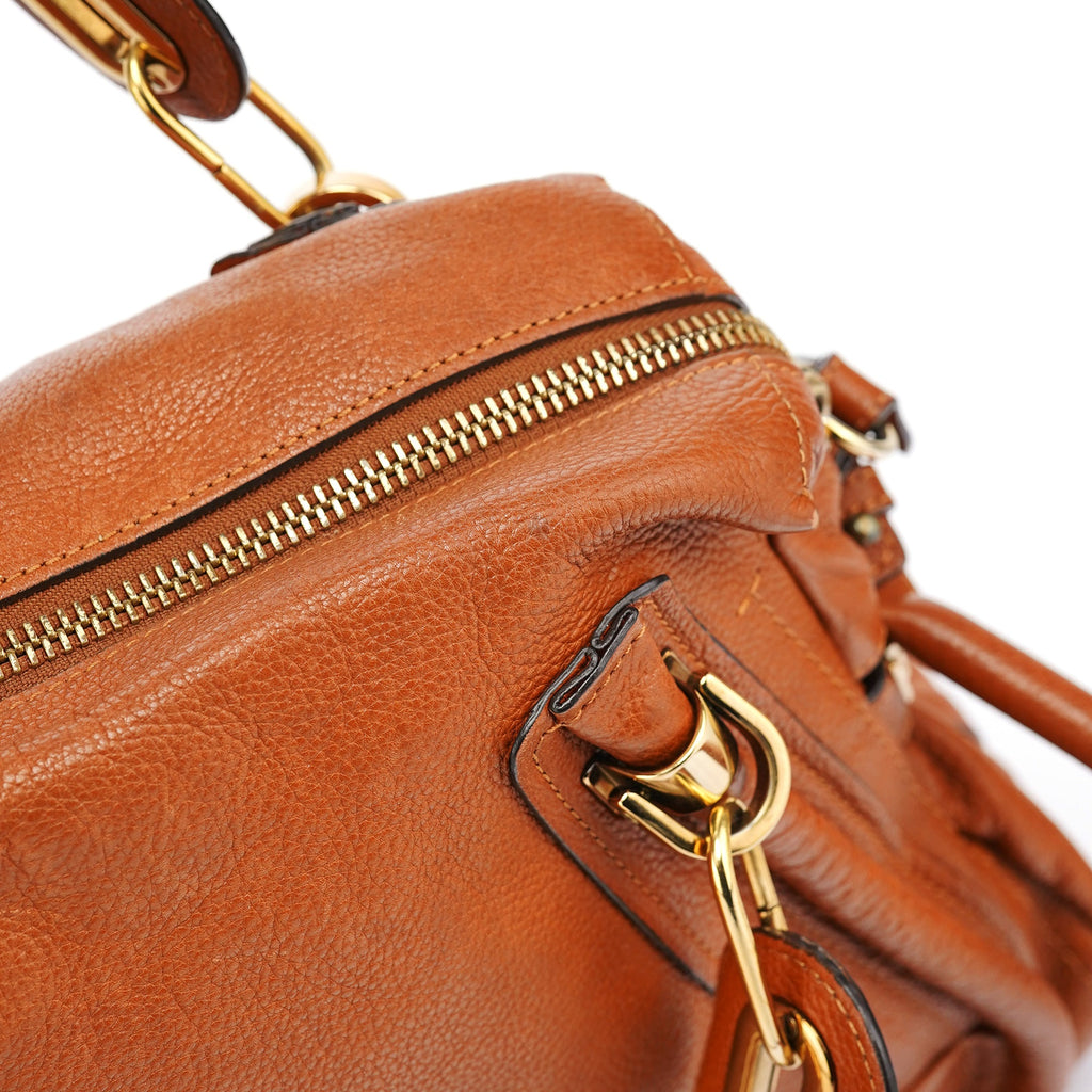 Brown Leather Paraty 2-Way Bag