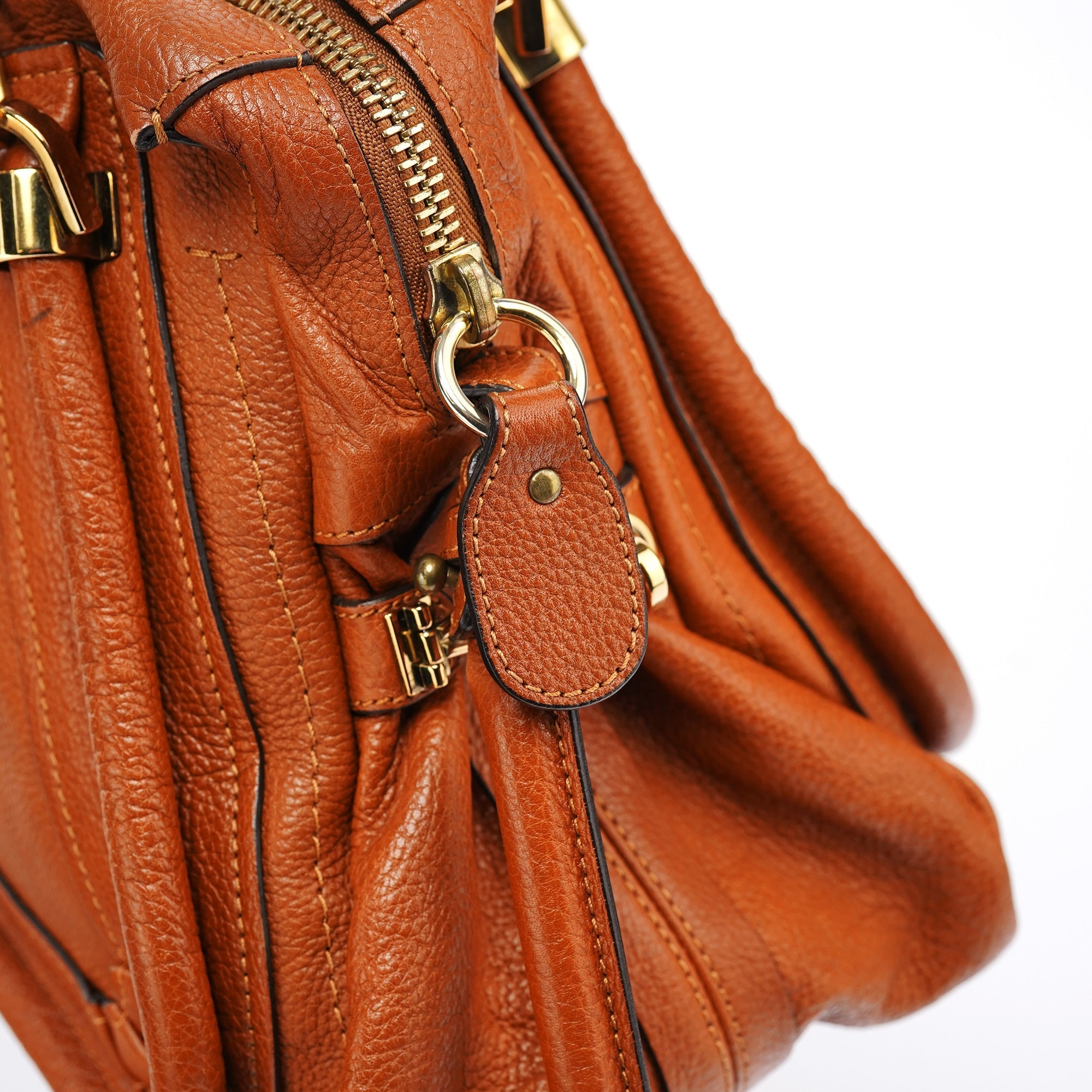 Brown Leather Paraty 2-Way Bag
