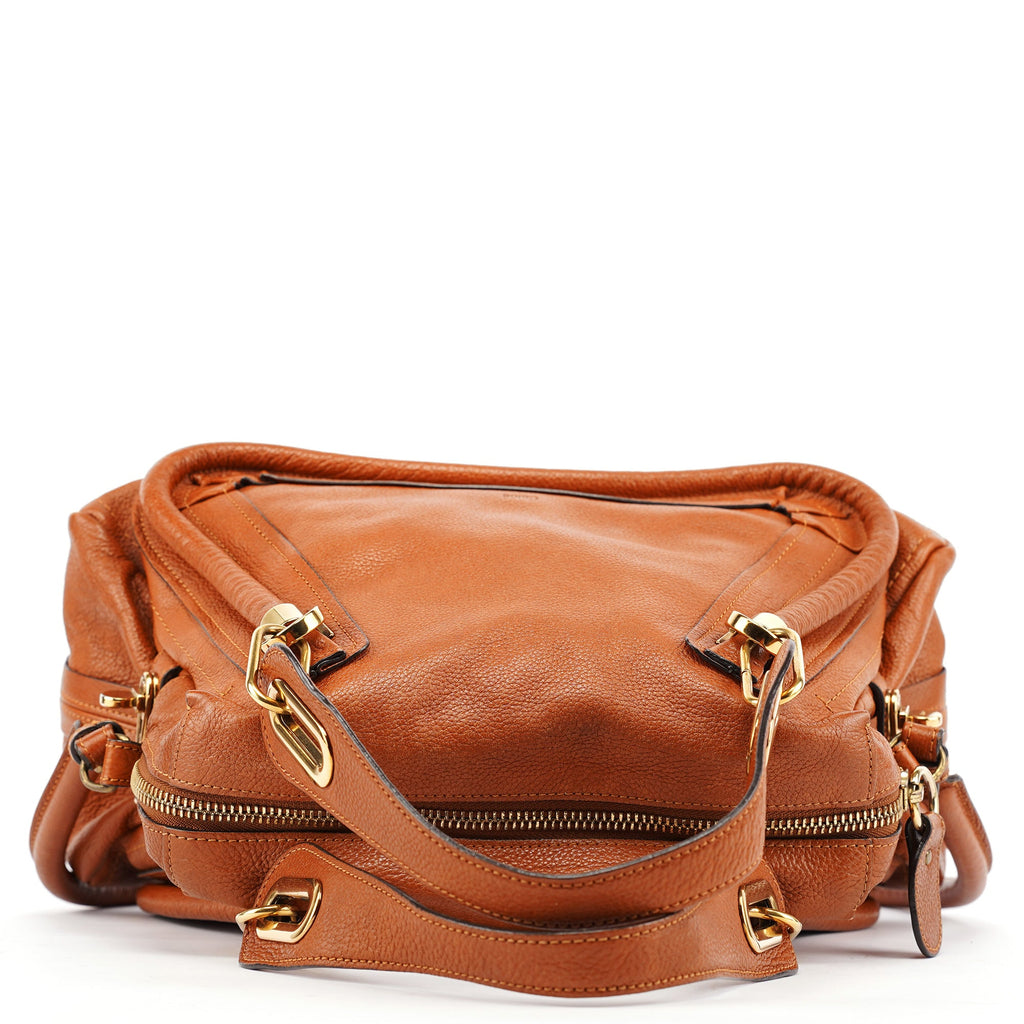 Brown Leather Paraty 2-Way Bag