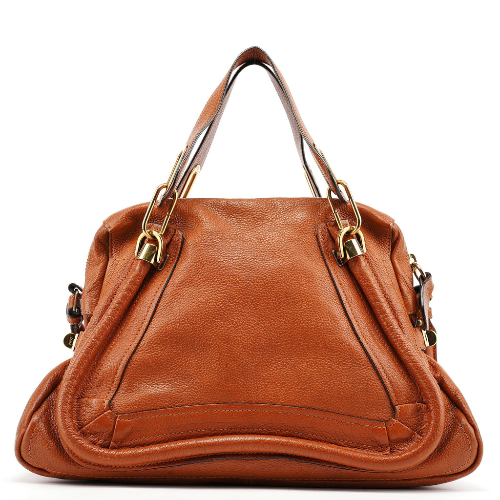 Brown Leather Paraty 2-Way Bag