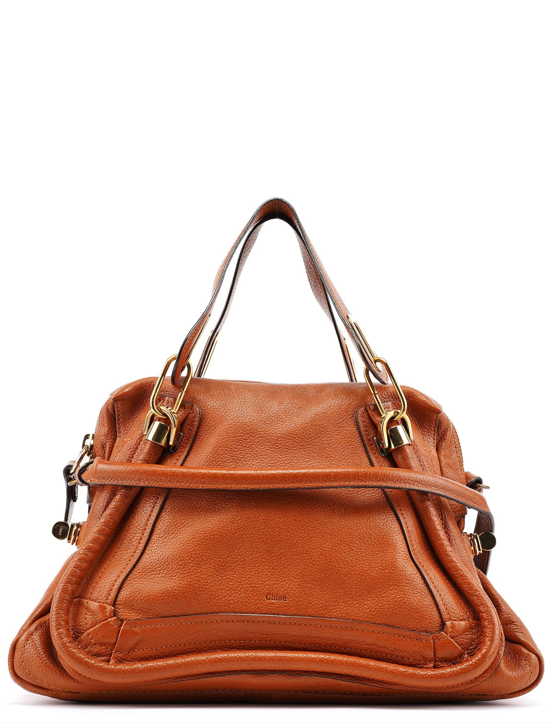 Brown Leather Paraty 2-Way Bag