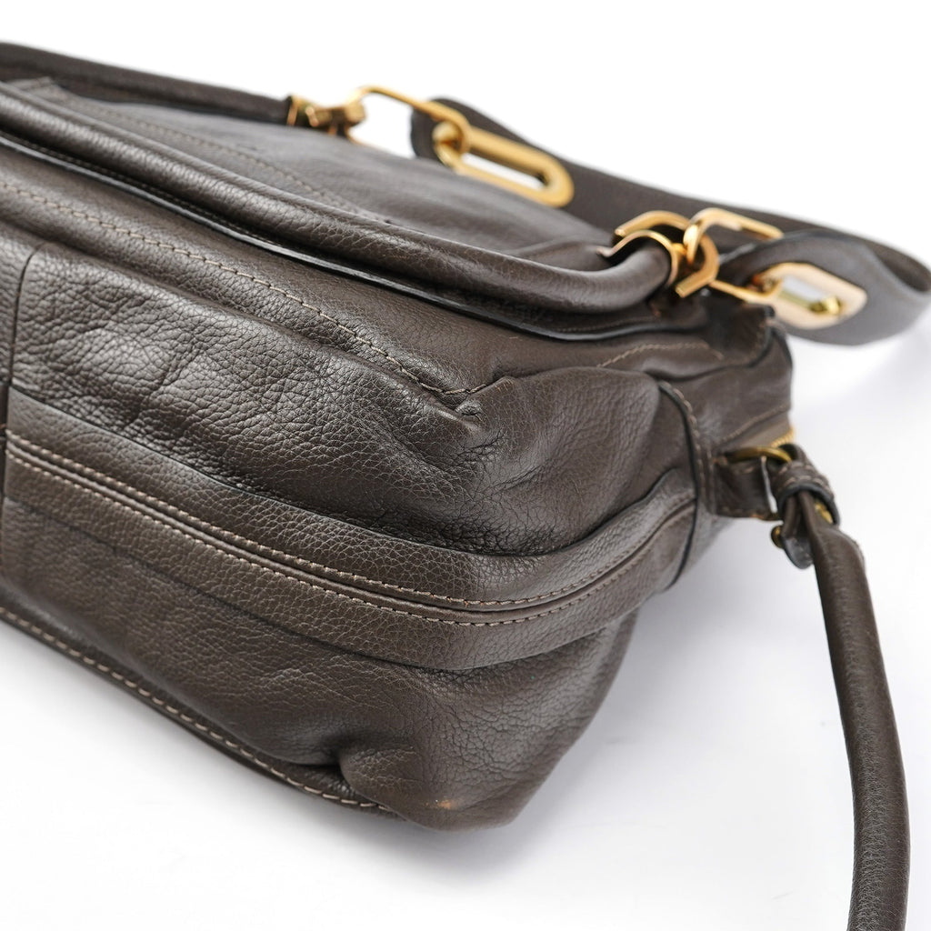 Brown Leather Paraty 2-Way Bag