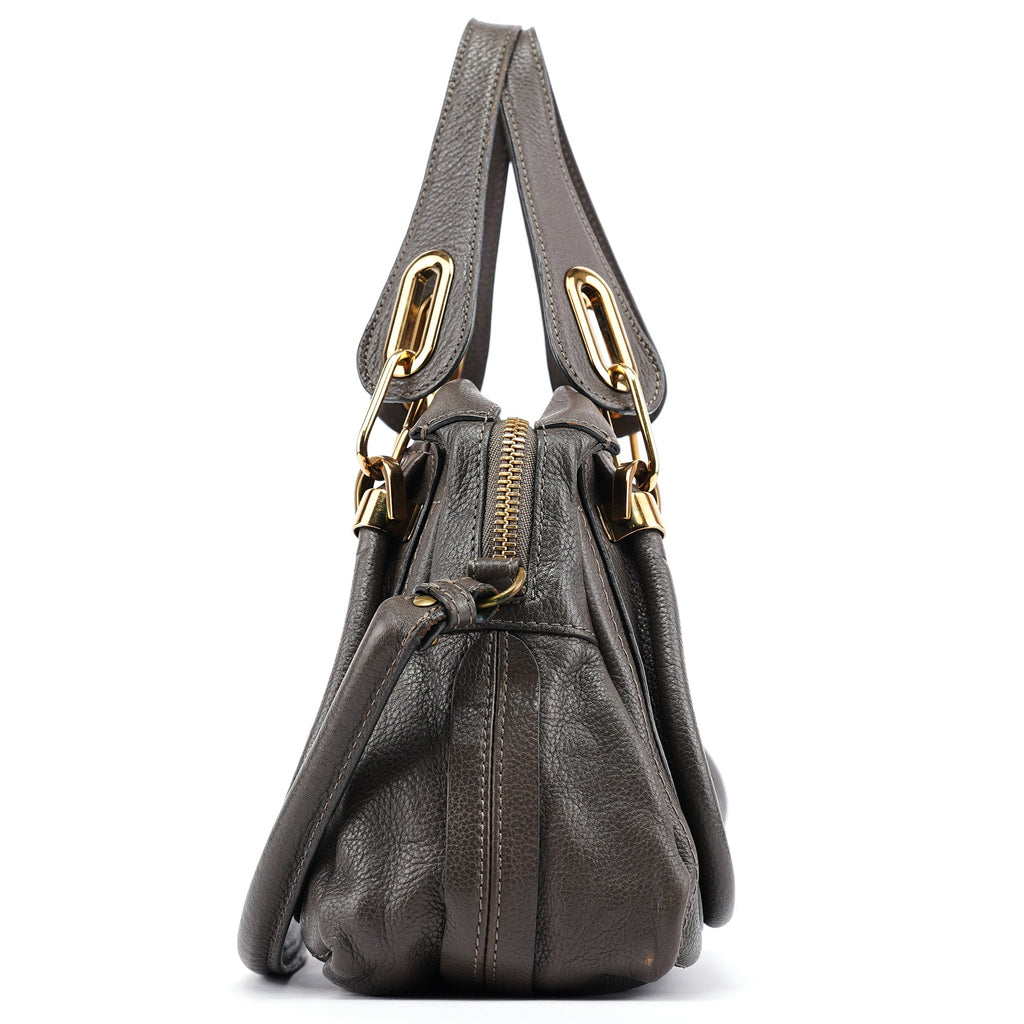 Brown Leather Paraty 2-Way Bag