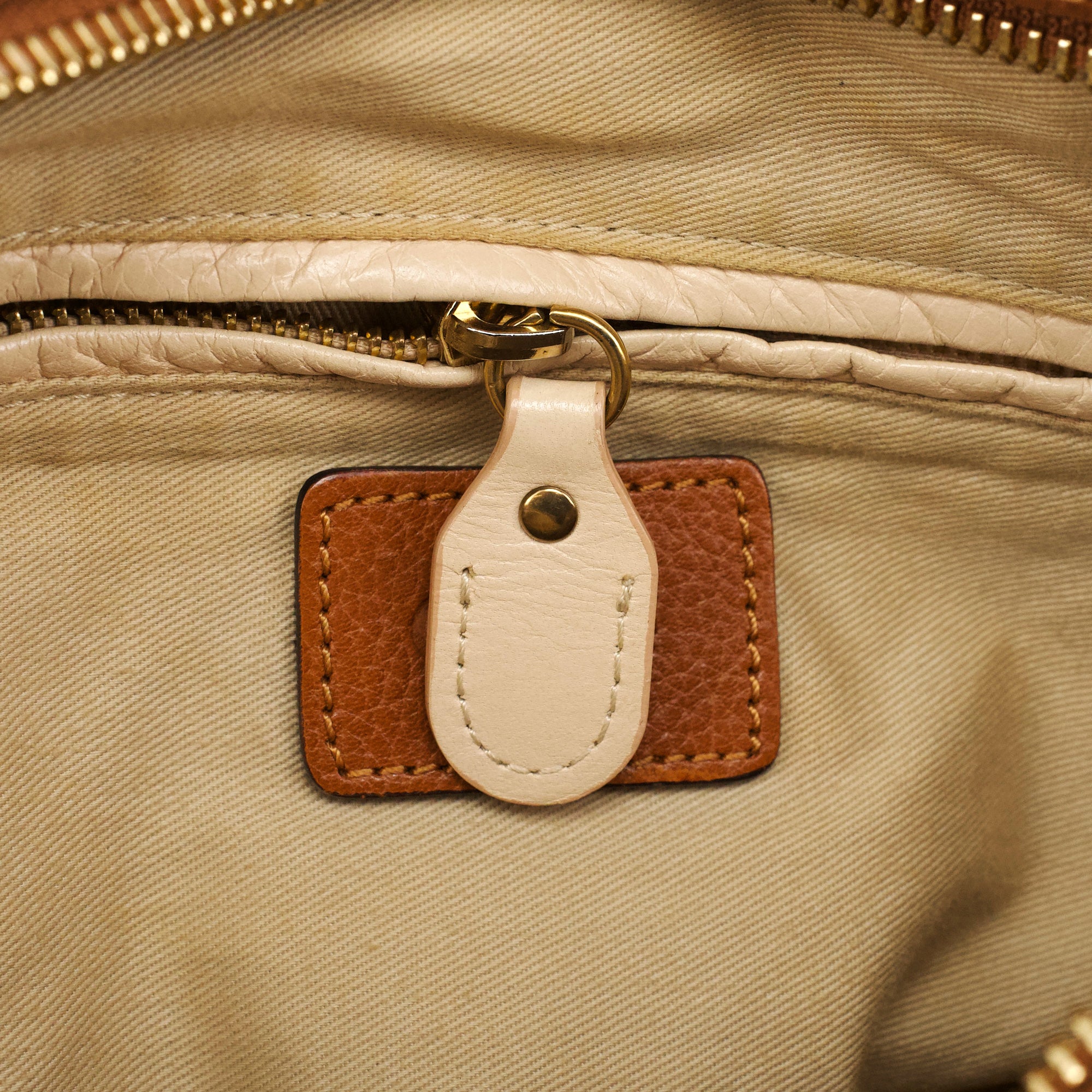 Brown Leather Paraty 2-Way Bag