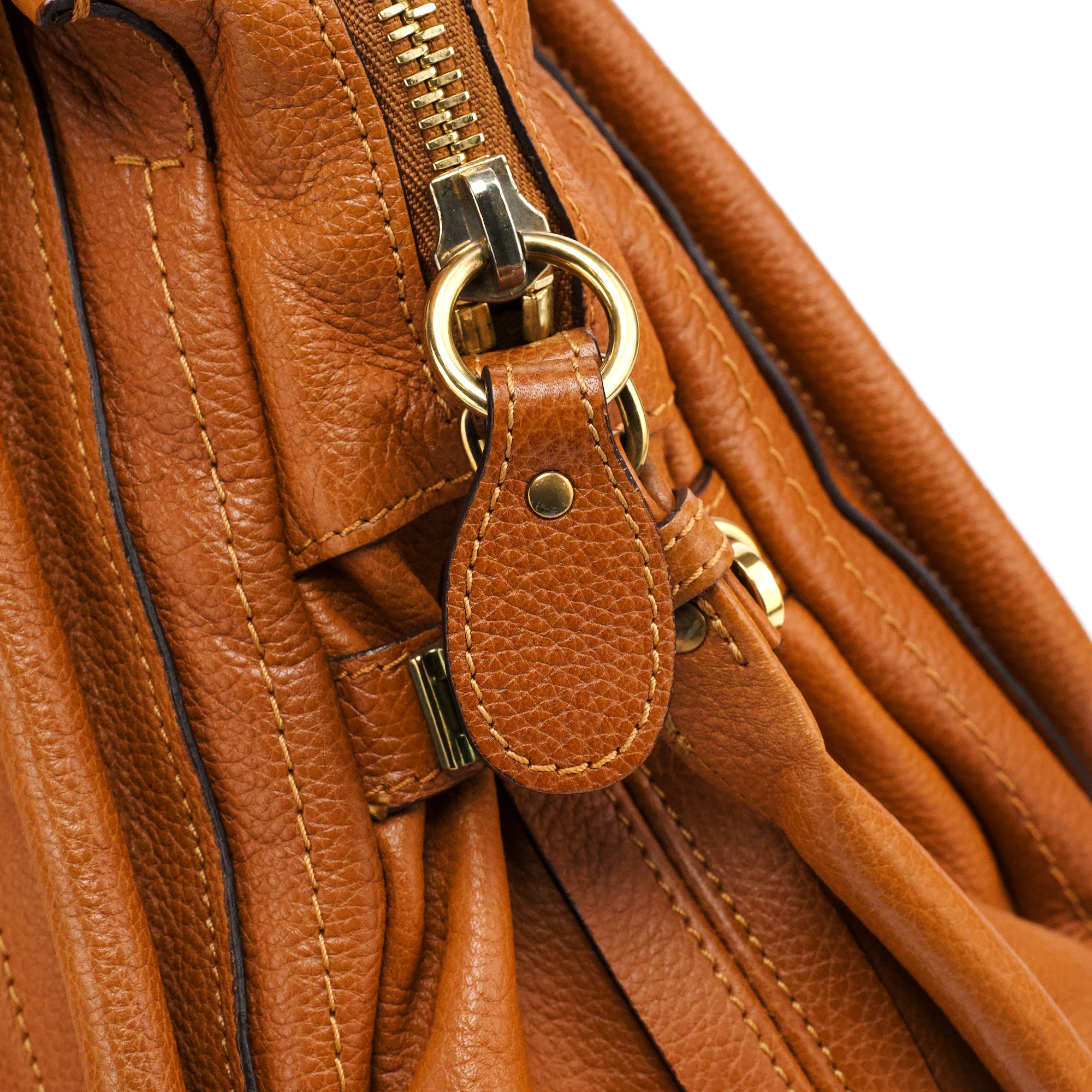 Brown Leather Paraty 2-Way Bag