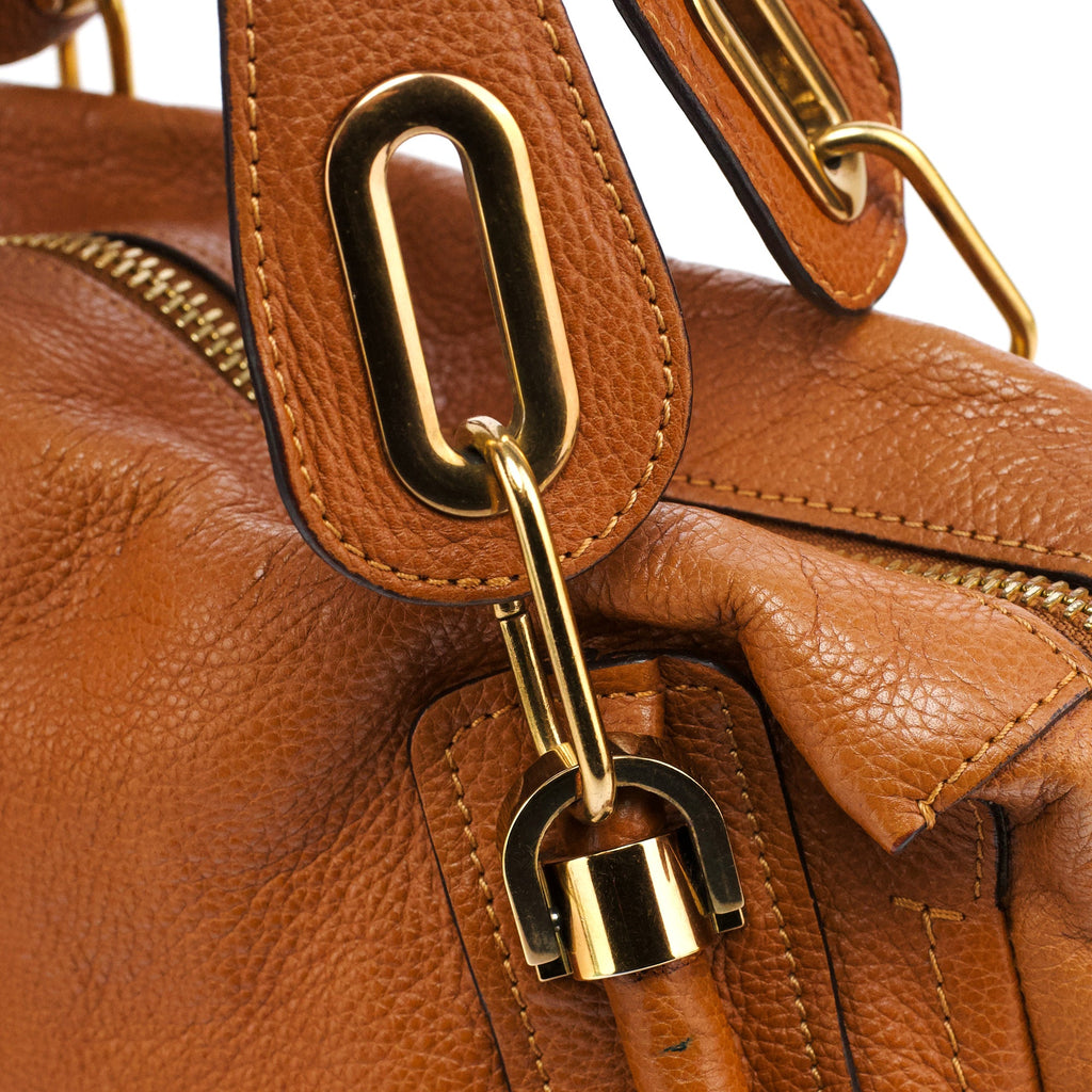 Brown Leather Paraty 2-Way Bag