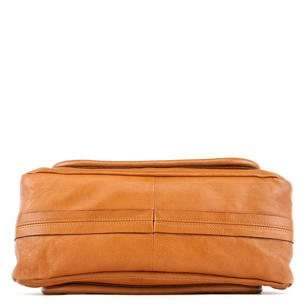 Brown Leather Paraty 2-Way Bag