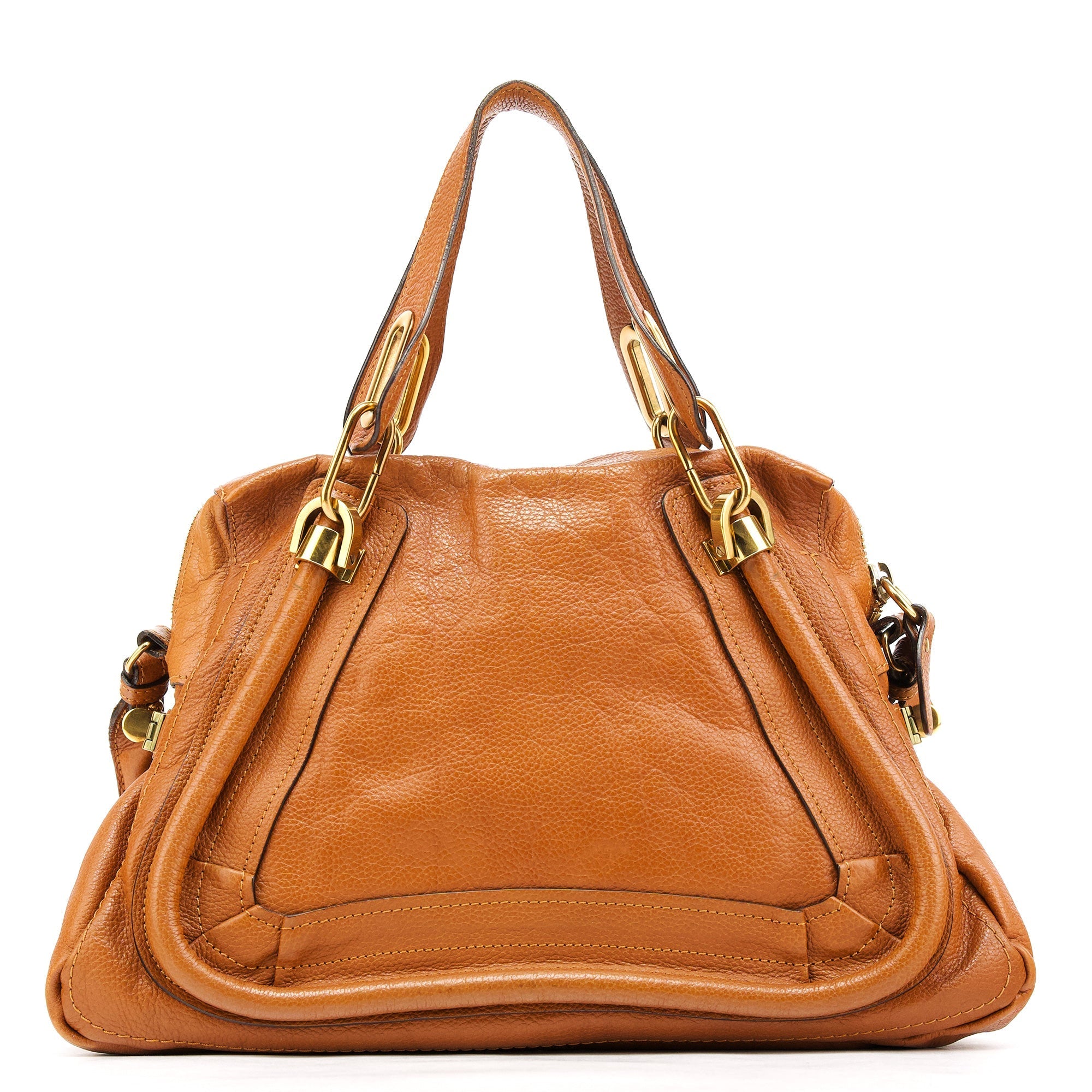 Brown Leather Paraty 2-Way Bag