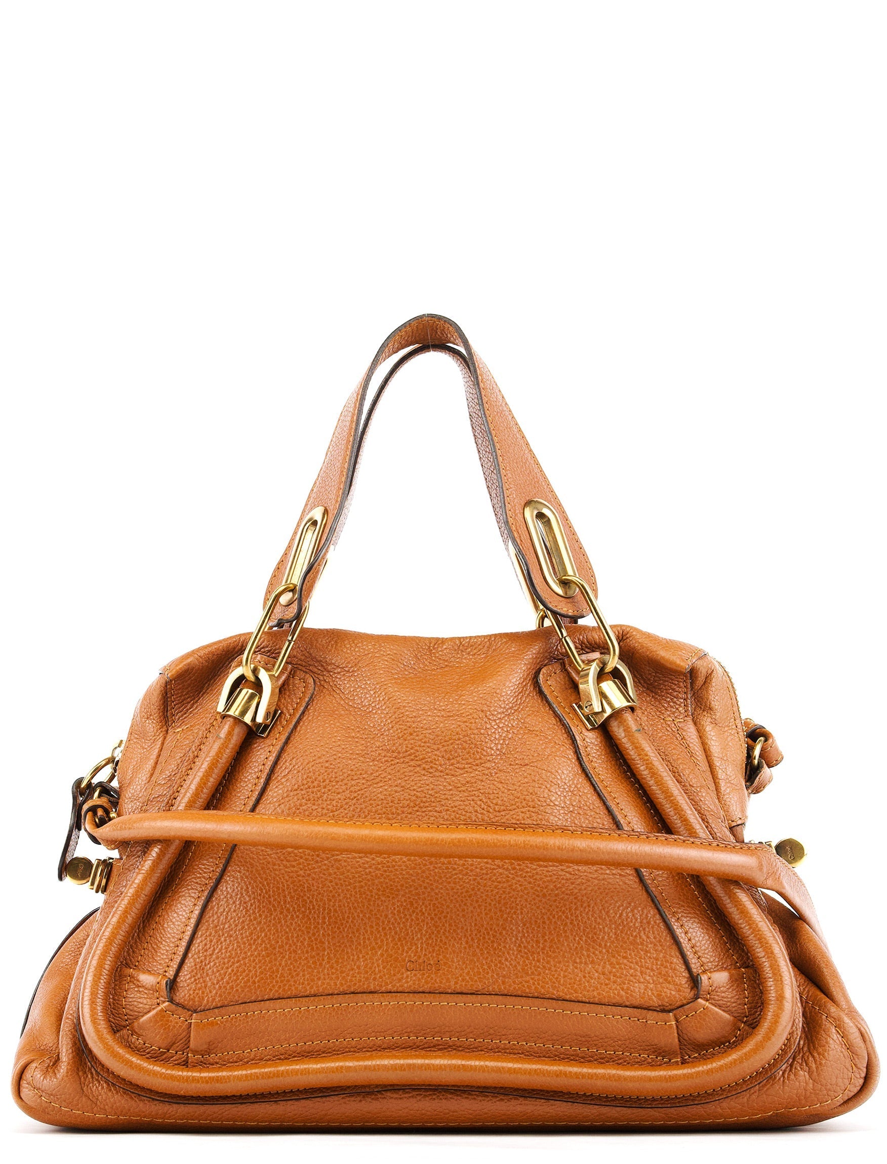 Brown Leather Paraty 2-Way Bag