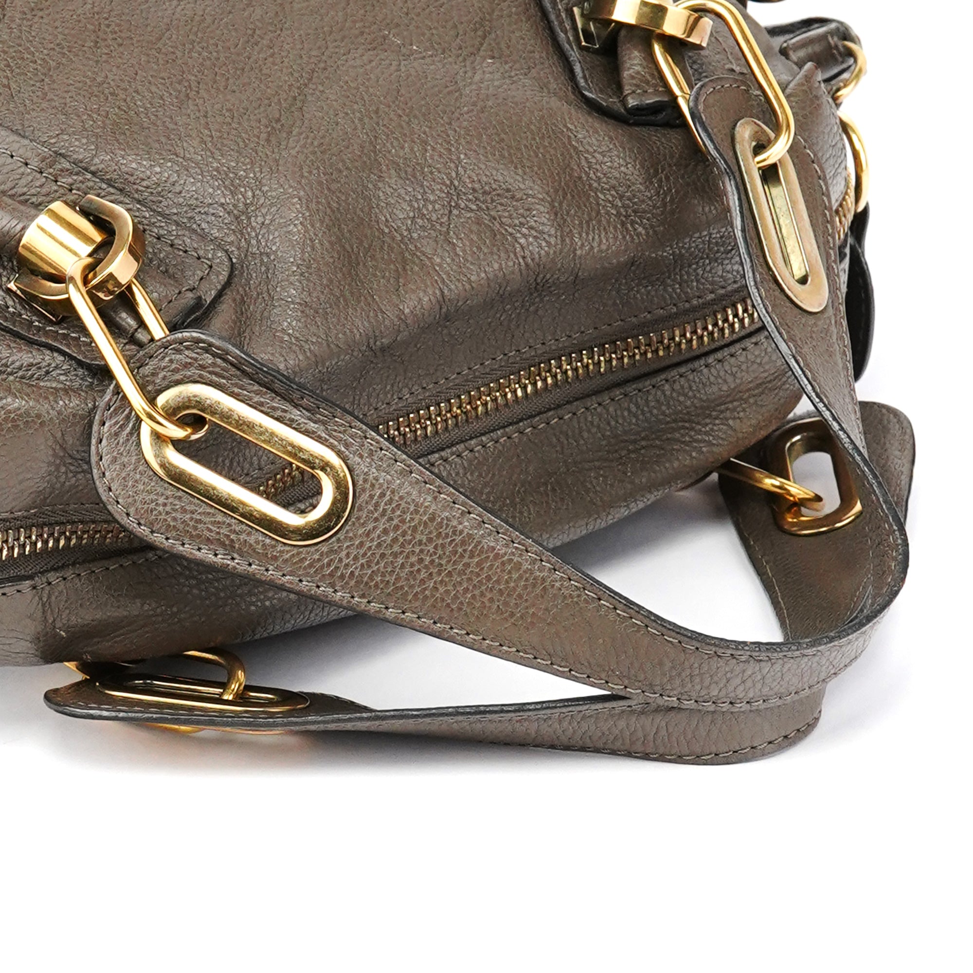 Brown Leather Paraty 2-Way Bag