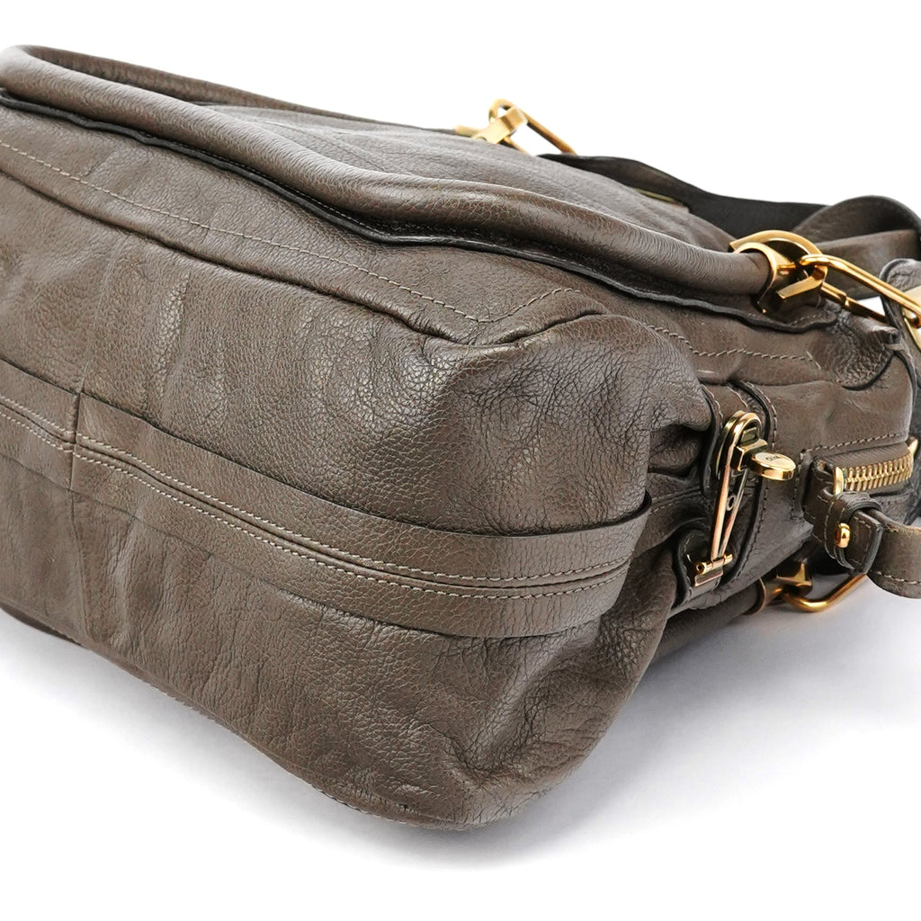 Brown Leather Paraty 2-Way Bag