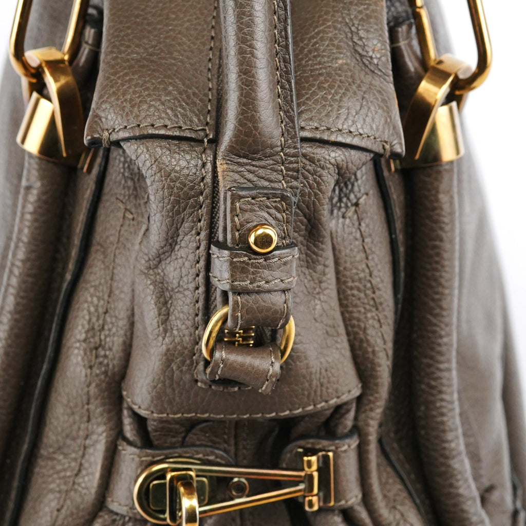 Brown Leather Paraty 2-Way Bag