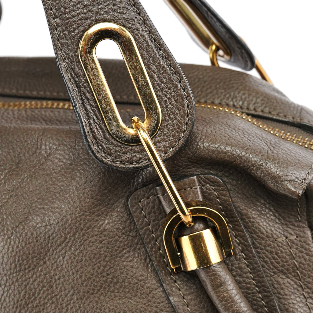 Brown Leather Paraty 2-Way Bag