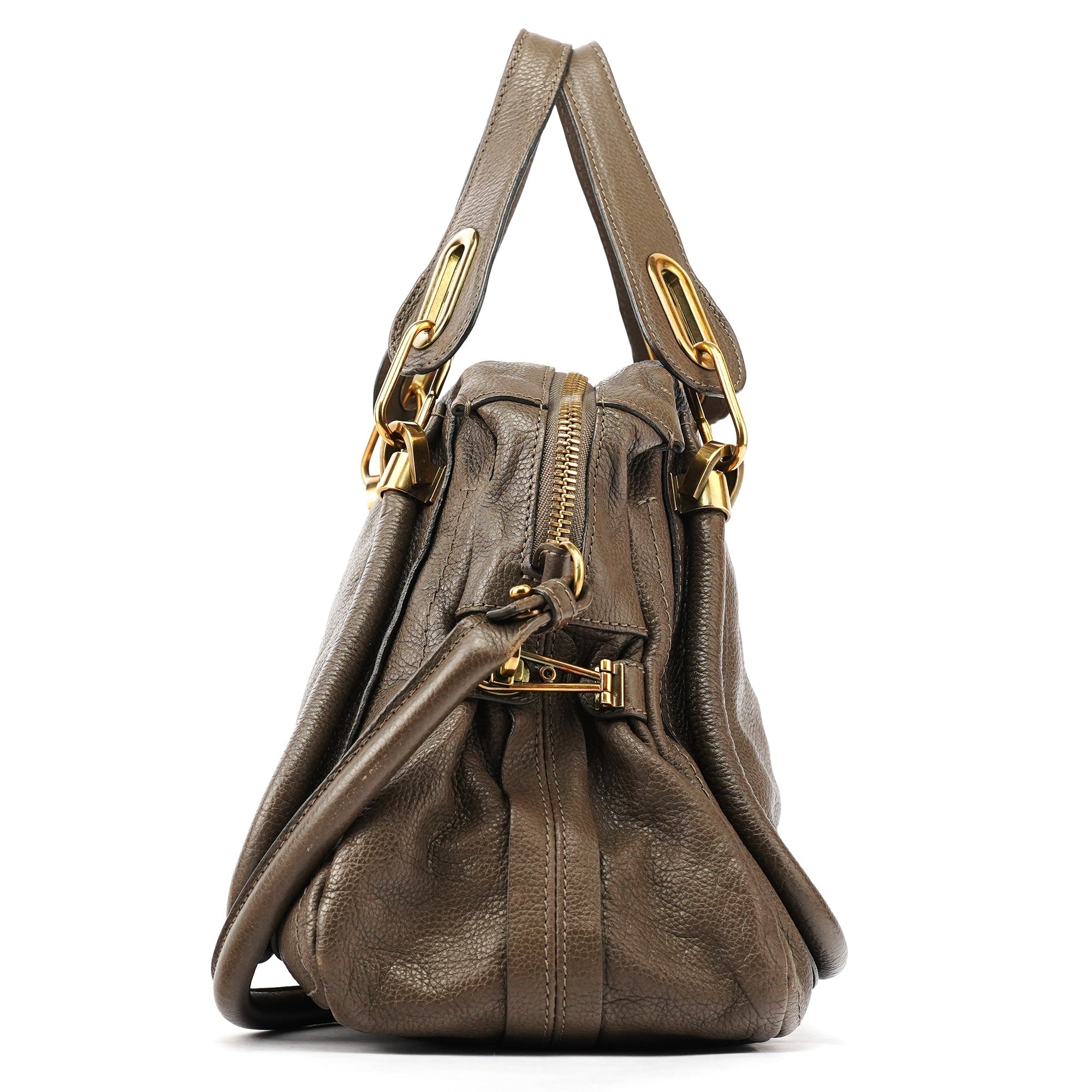 Brown Leather Paraty 2-Way Bag