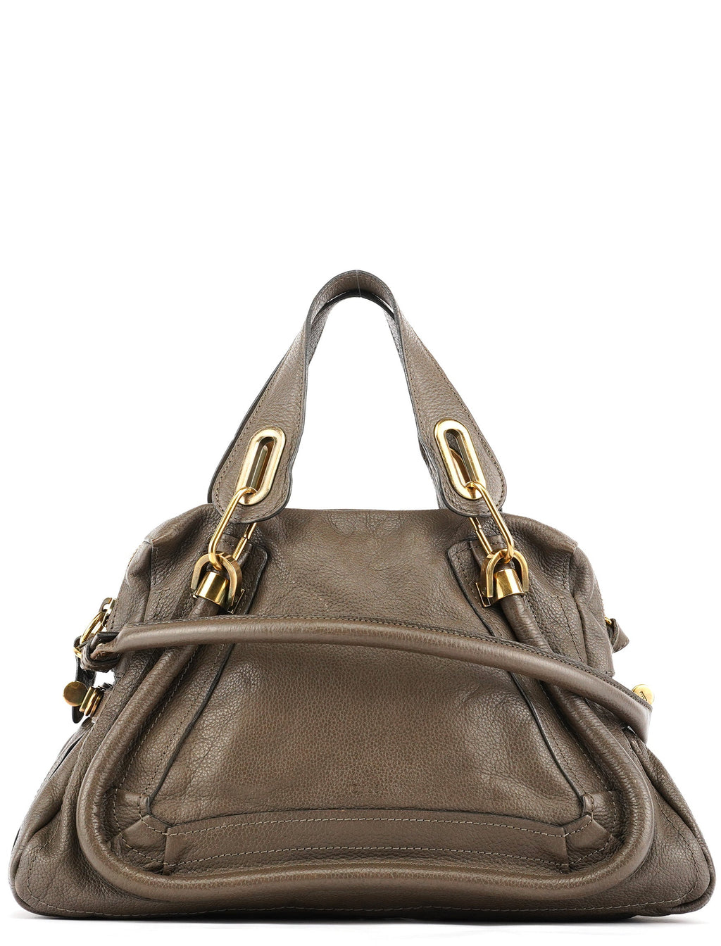 Brown Leather Paraty 2-Way Bag