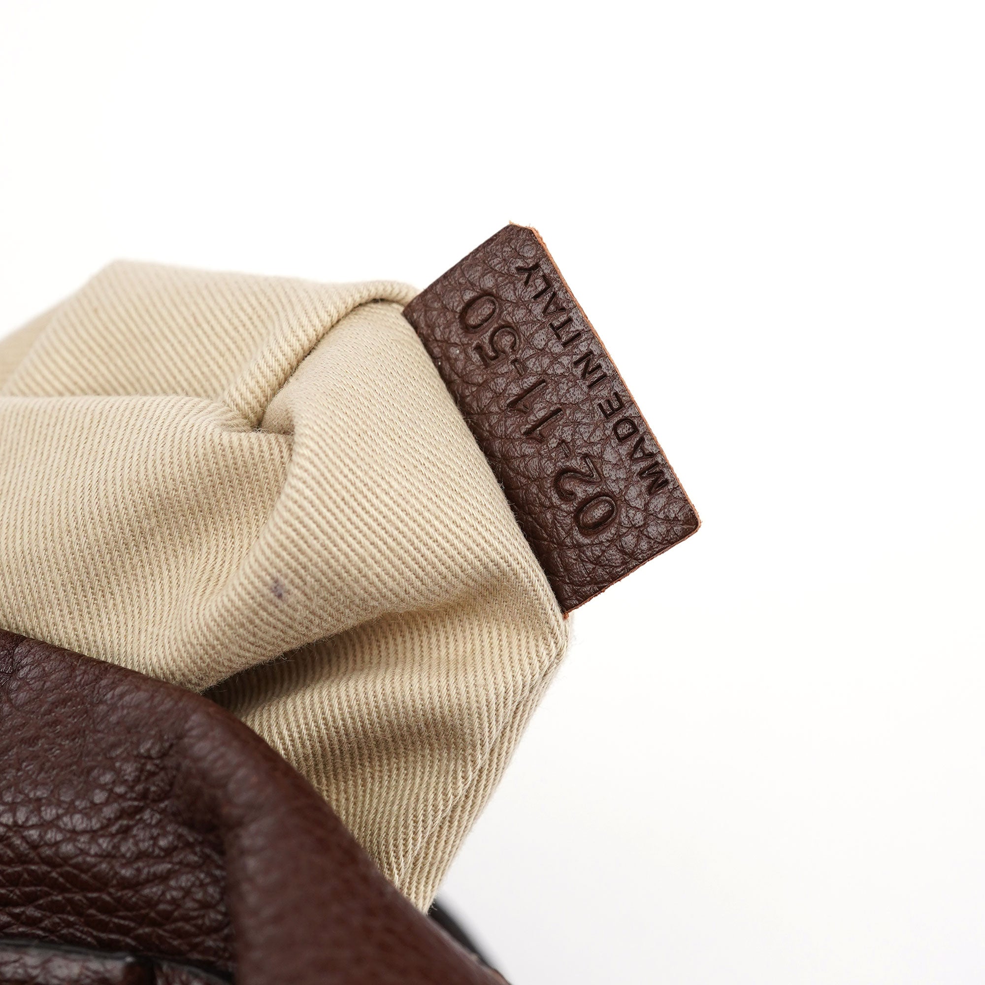 Brown Leather Paraty 2-Way Shoulder Bag