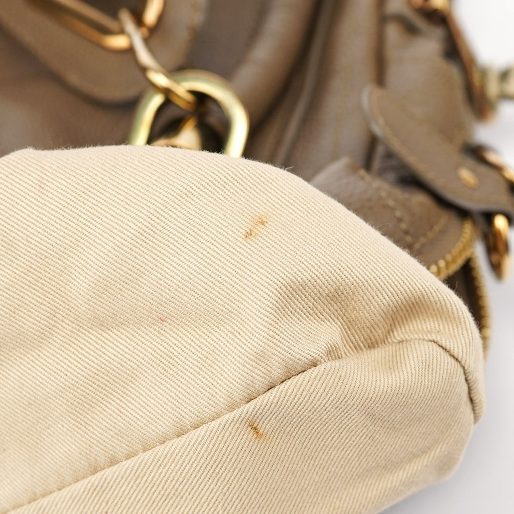 Brown Leather Paraty 2-Way Shoulder Bag