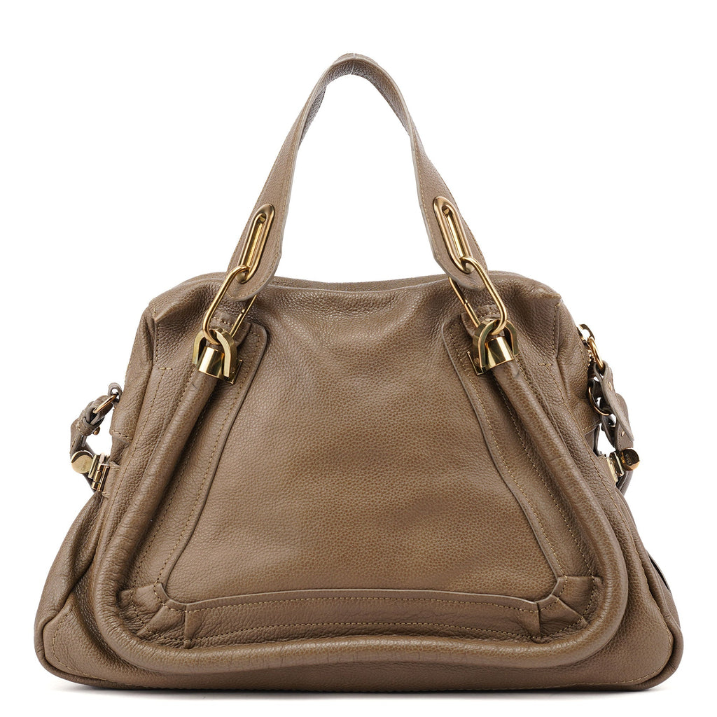Brown Leather Paraty 2-Way Shoulder Bag