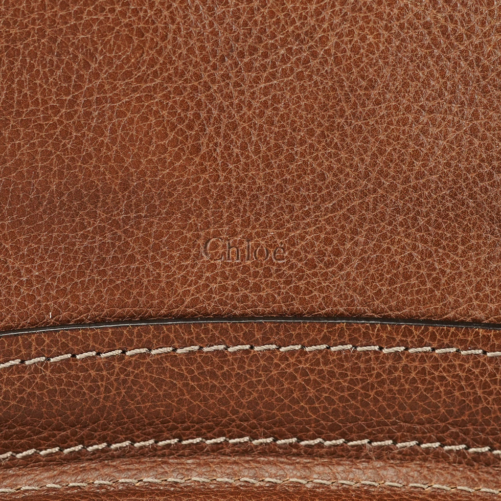 Brown Leather Paraty 2-Way Shoulder Bag